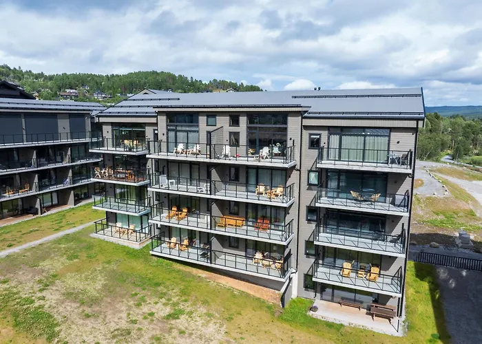 Spacious And Modern In The Heart Of Geilo, Perfect Year Round! * Geilo